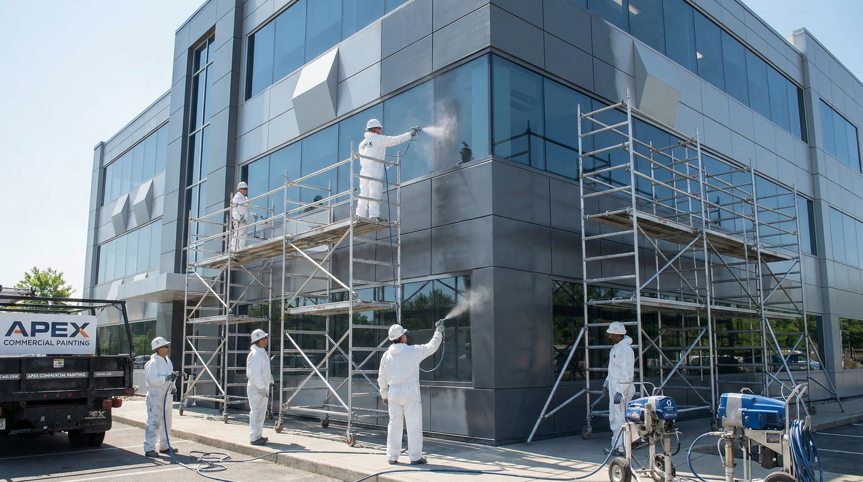 Professional commercial painting services by Richardson Custom Painting