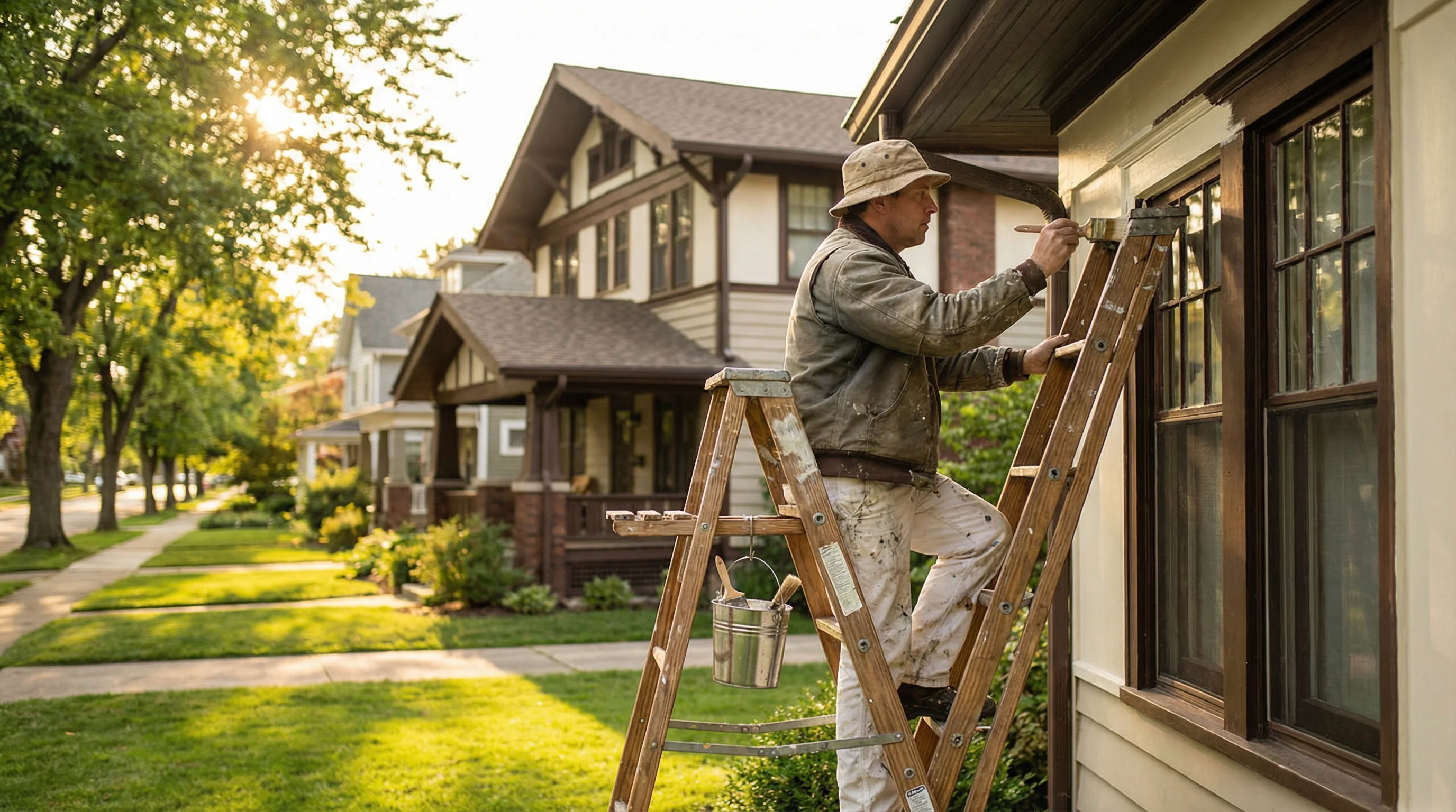 Professional painting services by Richardson Custom Painting in Maineville, Ohio